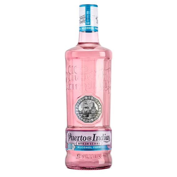 Puerto de Indias Strawberry Zero gin 0,7 l 0,0%